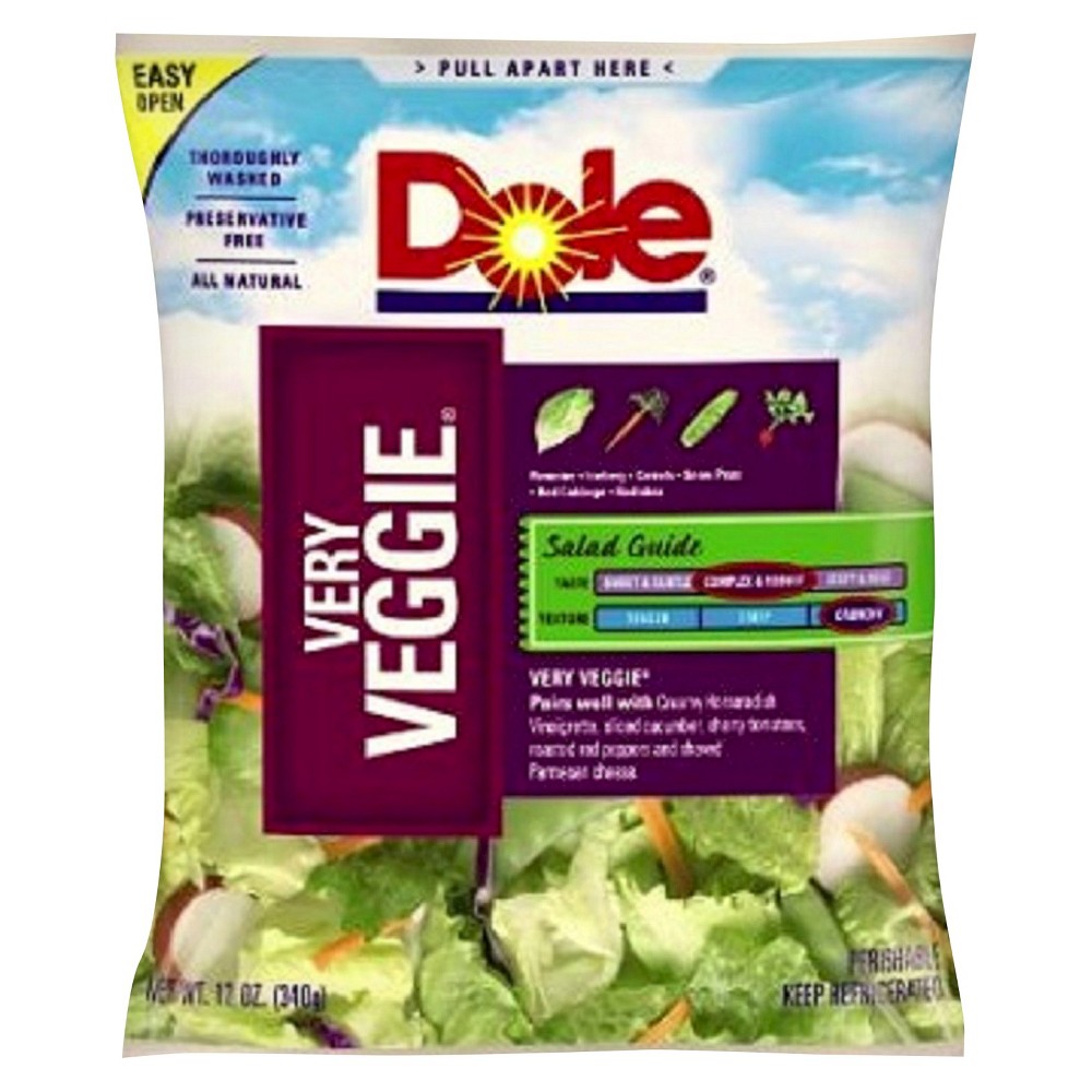 VERY VEGGIE ROMAINE LETTUCE, ICEBERG LETTUCE, CARROTS, RED CABBAGE, PEA PODS, RADISHES