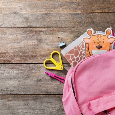 minimatez 2pc Sandwich/Snack Reusable Food Storage Bags Giraffe