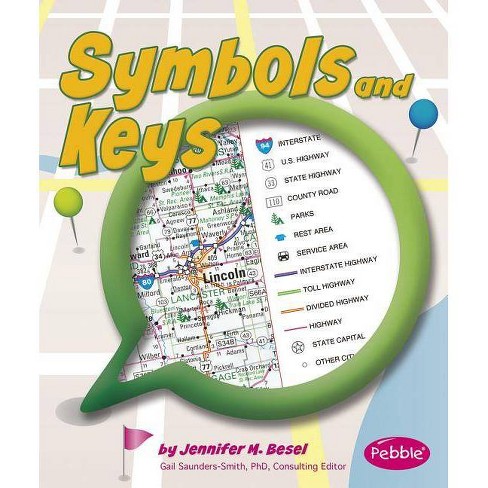 Symbols And Keys Pebble Books Maps By Jennifer M Besel Paperback