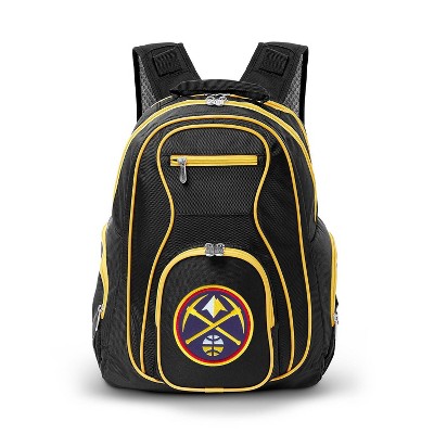 NBA Denver Nuggets Colored Trim Laptop Backpack