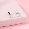 Girls' Mixed Musical Notes Screw Back Sterling Silver Earrings - In Season Jewelry - 4 of 4