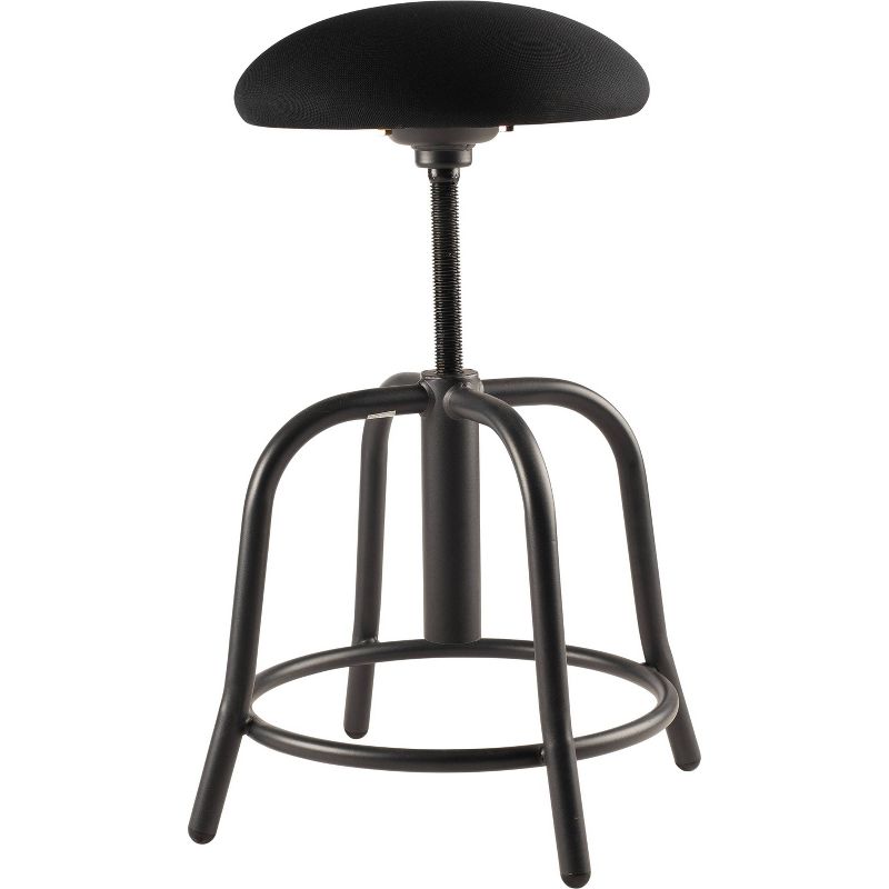 18"-25" Height Adjustable Designer Stool with Padded Seat and Frame - Hampden Furnishings, 2 of 6