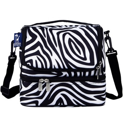  Wildkin Zebra Double Decker Lunch Tote 