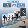 KRISRATE Treadmills with 12% Incline & 10” 3D TV Screen & WiFi & APP & Heart Rate for Home, 3.25HP 9MPH Smart Treadmill, Foldable Running Machine - 4 of 4