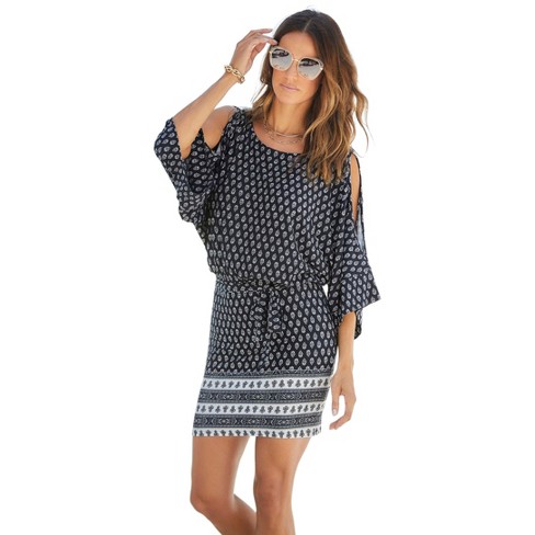 Cold fashion shoulder dress target