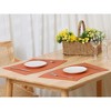 Unique Bargains Heat Resistant Faux Leather Placemats 21 x 12 Inches 6 Pcs - 2 of 4