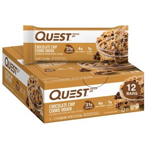 Quest Nutrition Protein Bar - Chocolate Chip Cookie Dough - 1 of 4