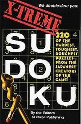 X-Treme Sudoku - by  Editors of Nikoli Publishing (Paperback)
