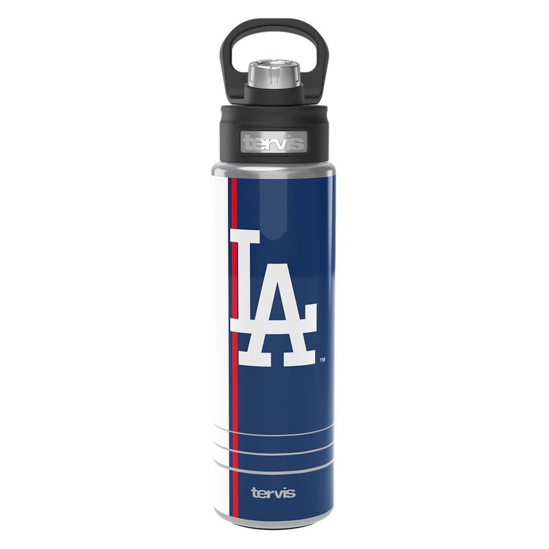 MLB Los Angeles Dodgers 24oz Final Score Wide Mouth Water Bottle, 1 of 6