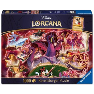 Ravensburger Disney Lorcana TCG - Glimmers of the Realm: Ruby Jigsaw Puzzle 1000pc - 1 of 4