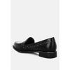 Gonia Studded Faux Leather Loafers - 3 of 4