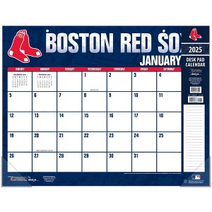 MLB Boston Red Sox 2025 22"x17" Desk Calendar - 1 of 4