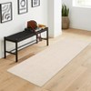 Washable Modern Solid Non Slip Area Rugs for Bedroom Living Room, Low Pile Soft Carpet for Home Office - 3 of 4