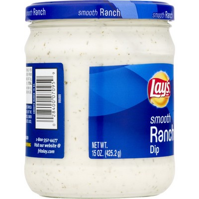 Lay's Smooth Ranch Dip- 15oz