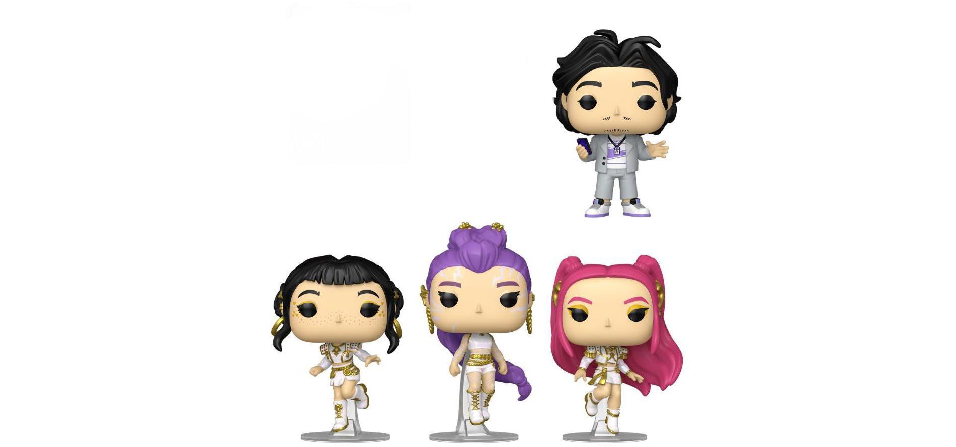 Funko Pop! KPop Demon Hunters Vinyl Figure Case Of 4