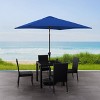 6.5' Square Titling Market Patio Umbrella - CorLiving - 3 of 4