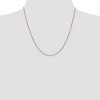 Black Bow Jewelry 0.9mm 14k Yellow Gold Classic Box Chain Necklace - 2 of 4