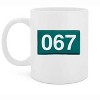 Squid Game Netflix Player Mug Set Includes 4 - 4 of 4