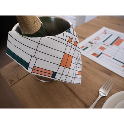Frank Lloyd Wright Set Of 4 Printed Napkins - Thumbnail 2