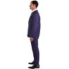 HalloweenCostumes.com Plus Size Mens Gomez Addams Costume with Jacket,  Tie, and Mustache | The Addams Family | 1960s Halloween Outfit - 4 of 4