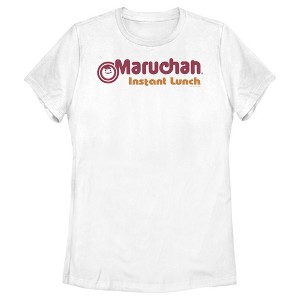 Women's Maruchan Red and Orange Logo T-Shirt - 1 of 4