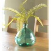 VivaTerra Askew Recycled Glass Balloon Vase, 9" - 2 of 2