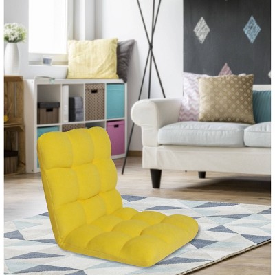 Kids' Esme Recliner Chair Yellow - Chic Home