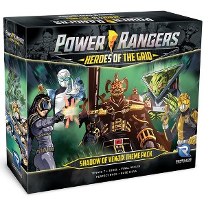 Renegade Game Studios: Power Rangers Heroes of The Grid: Shadow of Venjix Theme Pack Expansion RPG, Ages 14+ - 1 of 4