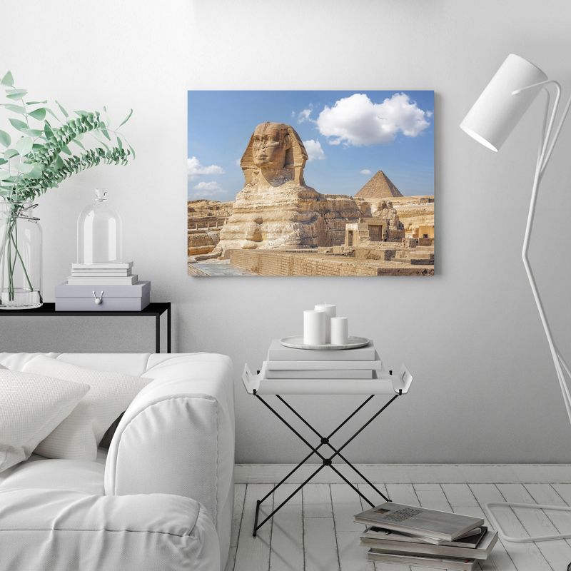 Americanflat Modern Wall Art Room Decor - The Sphinx by Manjik Pictures, 2 of 7