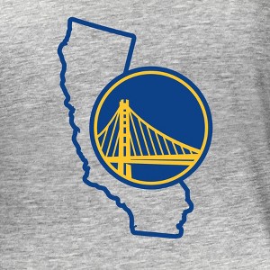 NBA Golden State Warriors Women's Short Sleeve Burnout Scoop T-Shirt - 1 of 4