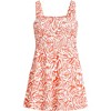 Lands' End Women's Smocked Swim Dress Swimsuit - 3 of 4