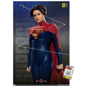 Trends International DC Comics Movie The Flash - Supergirl Triptych Unframed Wall Poster Prints - 1 of 4