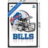 Trends International NFL Buffalo Bills - Drip Helmet 20 Framed Wall Poster Prints - 3 of 4