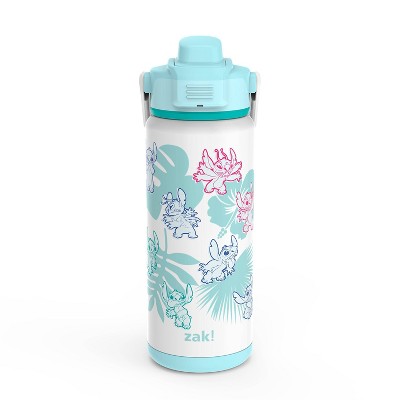 Zak Designs Antimicrobial 20oz Stainless Steel Double Wall Vacuum Beacon Bottle