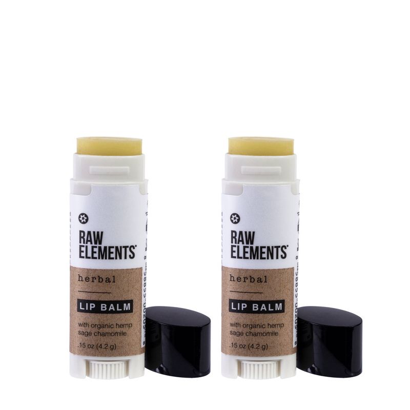 Raw Elements Mineral Herbal Rescue Lip Balm - 2ct/0.15oz, 3 of 6