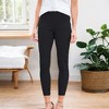 Amaryllis Women's High-Waisted Skinny Pants Stretch Fit Pull On Design - 2 of 4