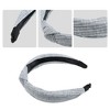 Unique Bargains Textured Cotton Knot Headband Soft Hairband for Women 1.3 Inch Wide 1Pcs - 3 of 4
