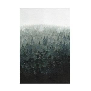 Trademark Fine Art - Sarah Frances Misty Forest Canvas Art - 1 of 4