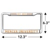 Mercer University Full Size Standard License Plate Metal Frame - 4 of 4