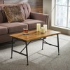 Outdoor Side Table, Home Office Coffee Table, End Table, For Indoor Outdoor Home Office Living Room Bedroom Dining Room Park Garden Patio Decoration - 2 of 4