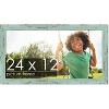 PosterPalooza | Panoramic Shabby Chic Green Picture Frame - UV Acrylic, Foam Board Backing, Hanging Hardware - 2 of 4
