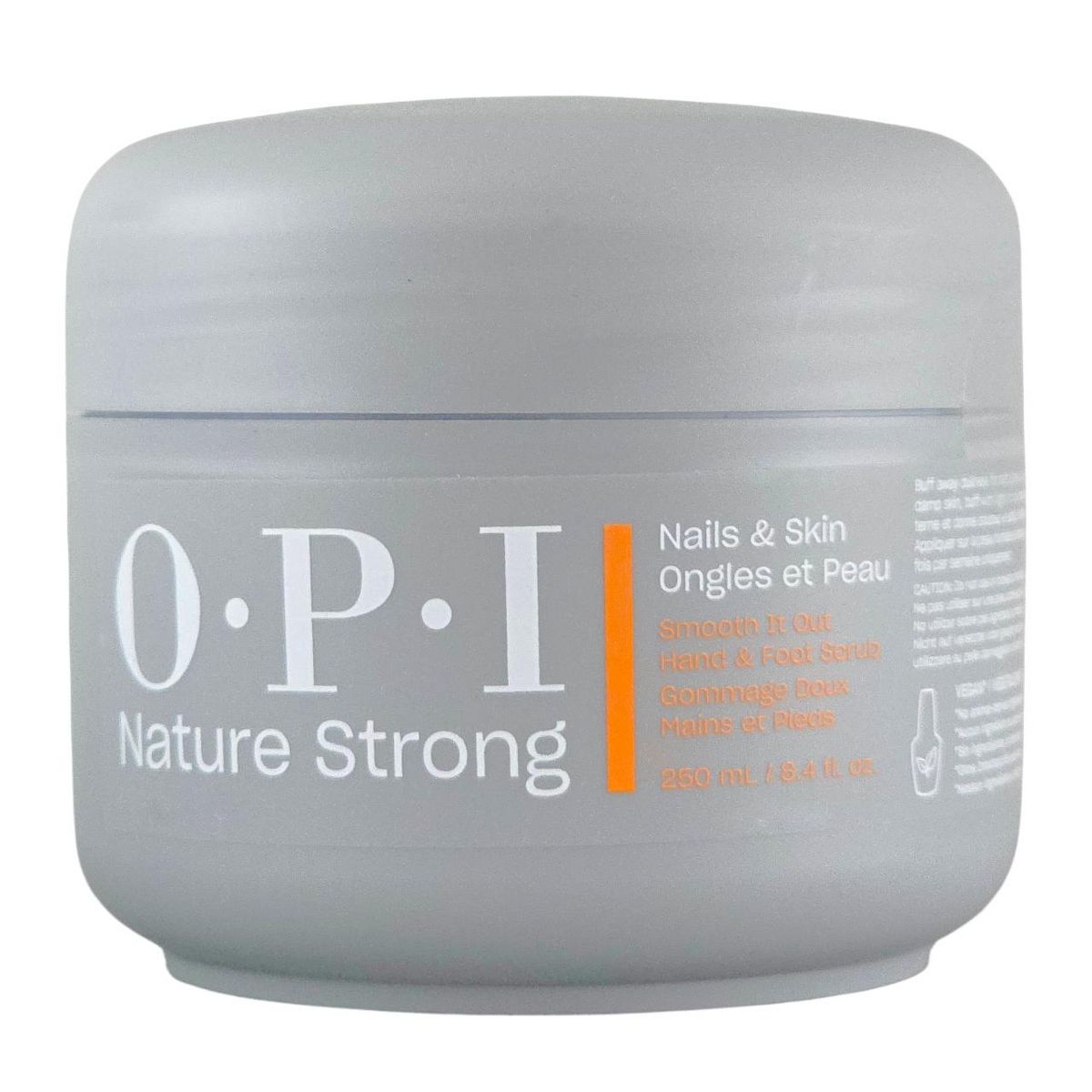 Opi Nature Strong Smooth It Out Hand & Foot Scrub (8.4 oz) - Smooth skin, happy scent, perfect polish