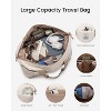 LOVEVOOK Travel Duffle Bag for Women, 3Pcs Puffer Large Weekender Overnight Bag - 2 of 3