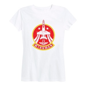Women's - Top Gun: Maverick - Wingman Patch Short Sleeve Graphic T-Shirt - 1 of 4