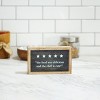 VIP Wood 8 in. Black Chef is Cute Novelty Kitchen Sign - 3 of 4