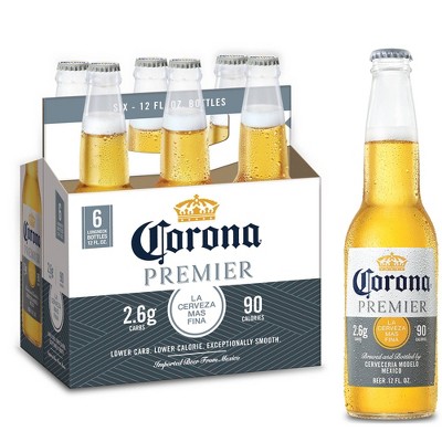 Corona Premier Lager Beer - 6pk/12 fl oz Bottles