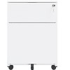 NicBex 3-Drawer Mobile File Cabinet with Lockable Drawers, Under Desk Storage Compact Storage for Documents, A4 Paper for Home, Office - 2 of 4