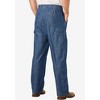 KingSize Men's Big & Tall Knockarounds Full-Elastic Waist Cargo Pants - 2 of 4