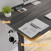 NicBex Standing Writing Desk Adjustable Height Sit Stand Home Office Desk with Splice Board for Living Room, Office - 4 of 4