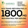 Resveratrol Capsules 1800mg Natural Antioxidant, Anti Aging, Anti Inflammatory - 60 Capsules - 4 of 4
